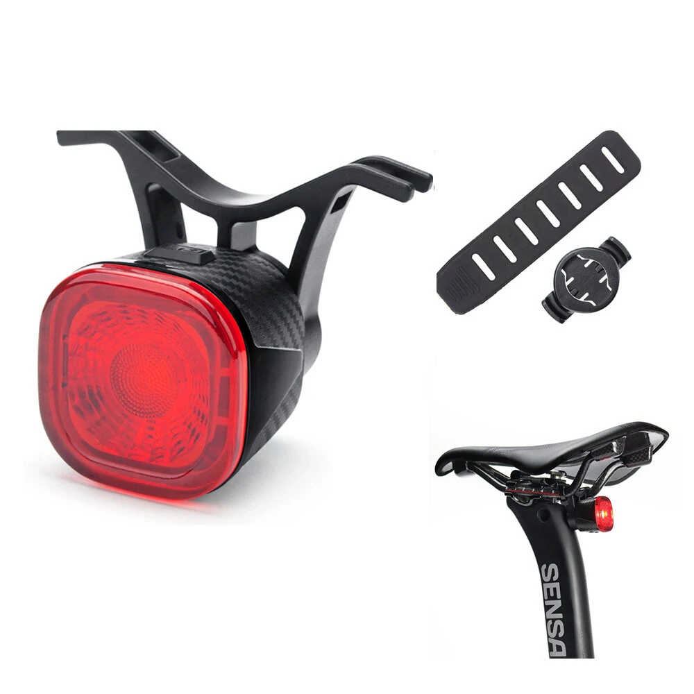 ANTUSI Q2S Bike Taillight Intelligent braking sensor 260mAh Battery 4 Light Modes Type-C Charging IPX6 Waterproof Wear-resistant Bicycle Rear Light for Night Cycling (image for) ANTUSI Q2S Bike Taillight Intelligent braking sensor 260mAh Battery 4 Light Modes Type-C Charging IPX6 Waterproof Wear-resistant Bicycle Rear Light for Night Cycling